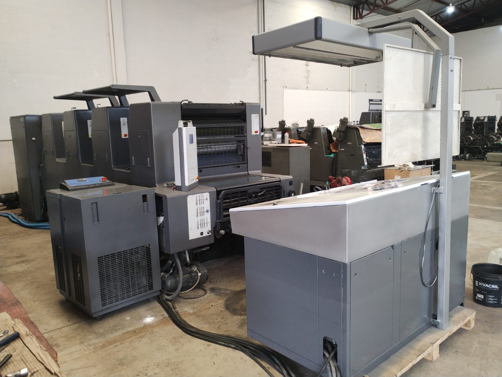 Impressora Offset Heidelberg PM 74 4P