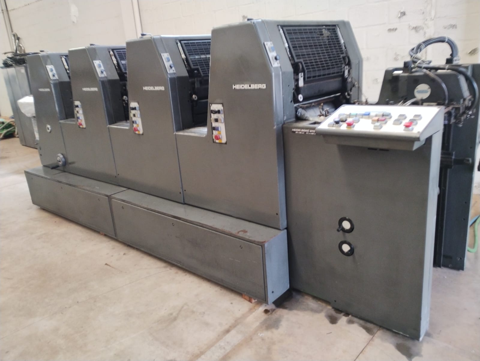 Impressora offset Heidelberg GTOVS 1994